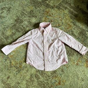 Ralph Lauren Polo Pink Kids Shirt